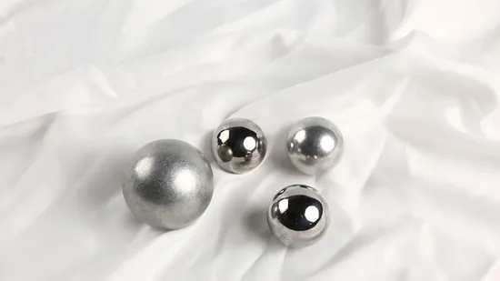 미세 입자 AISI 52100 크롬 강철 공